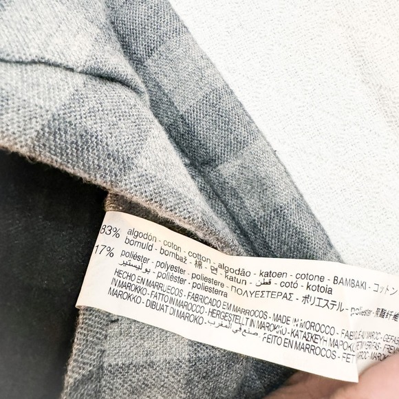 Zara Grey Cross Front Tied Style Skirt Size Medium NWT - Picture 5 of 6